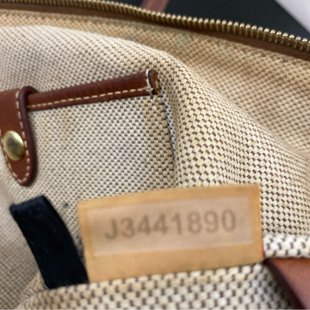 Dooney & Bourke Mustard Ostrich large Leather Tote - Picture 10 of 13